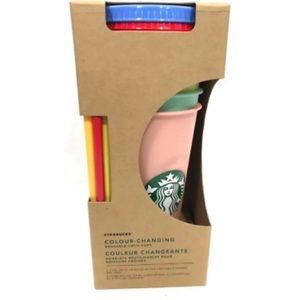 Starbucks color changing cups